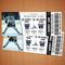Editable Hockey Sports Event Game Stub Ticket Template