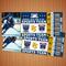 Customizable Hockey Sports Event Ticket Game Stub Template