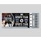 DIY Hockey Sports Game Event Ticket Stub Template