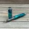 Gold plated steel nib custom resin fountain pen