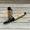 Croatian Black Locust burl wood and black hardware