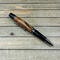Reclaimed plum wood ballpoint pen