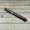 stainless steel nib fountain pen made with walnut wood