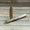 curly maple wood and gold rollerball pen