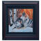 Two wolves Sharing a tender moment Painting 