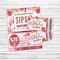 Editable Sip and Paint Flyer and Ticket Bundle | Party Event Template 