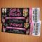 Editable Paint Party Themed Event Ticket | Sip and Paint Ticket Stub Template