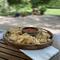 round serving tray
