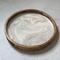 Soft neutral colors with ribbons of gold on this 15" wooden serving tray.  Finished in a durable, glossy resin.