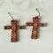 Southwest Aztec Cross Earrings