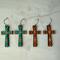 Southwest Aztec Cross Earrings