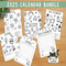 bullet journal, planner, journal cover page, tracker planner, printable journal, bujo, bulletin journal,  DIY calendar, self improvement