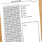 Step tracker, daily steps log, walking tracker, fitness journal, step log, health planner, bullet journal, fitness log, step journal