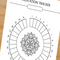 bullet journal, bullet journal planner, bullet planner, meditation log, monthly meditation tracker, meditation journal, daily meditation log