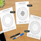 bullet journal, bullet journal planner, bullet planner, meditation log, monthly meditation tracker, meditation journal, daily meditation log