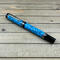 Turquoise fountain pen with medium fine nib