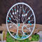 front view display tree of life in indoor garden