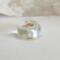 Seashell Resin Pendant for Jewelry or Keychain Making Bottom View