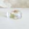 Seashell Resin Pendant for Jewelry or Keychain Making Side View 2