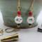 Round Bead Shape Face Drop Earrings Beautiful Eclectic Designs With Gold Tone Nickel Free Ear Wires Jewelry Accessories Whimsical Earrings