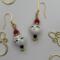 Round Bead Shape Face Drop Earrings Beautiful Eclectic Designs With Gold Tone Nickel Free Ear Wires Jewelry Accessories Whimsical Earrings