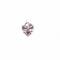 3 silver flower charms for bracelets or necklaces to be used by jewelry artists- handmade