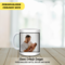 Happy Father’s Day mug with family photo
Mug with “Best Dad Ever” and photo


