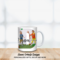 Ceramic dad mug in kitchen setting
Custom dad mug held by smiling father