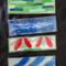 Sample line backing decorations