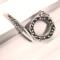 Silver toggle clasp handmade for jewelry artists and designers
