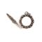 Silver toggle clasp handmade for jewelry artists and designers