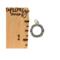 Silver toggle clasp handmade for jewelry artists and designers