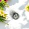 silver ladybug charm