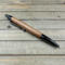 Bradford Pear wood and gunmetal click style pen
