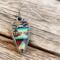 Pretty pair of handmade western earrings.