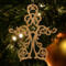 Handmade Wooden Victorian Style Fretwork Christmas Tree Ornament Handmade In the USA