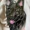 Mudi Stained Glass Suncatcher- black