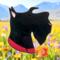 Scottish Terrier- Scottie- Stained Glass Suncatcher