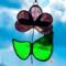 Violet Stained Glass Suncatcher