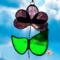 Violet Stained Glass Suncatcher