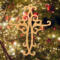 Handcrafted Wooden Victorian Style Fretwork Christian Cross - Made In USA