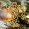 Handcrafted Wooden Victorian Style Fretwork Christian Cross - Made In US