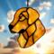 Golden Retriever Ornament by Robin C. Hary