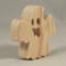 Wood Halloween Ghost Cutout Handmade Freestanding Unpainted Ready to Paint use as Halloween Decor or Toys Snazzy Spooks Collection