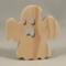 Wood Halloween Ghost Cutout Handmade Freestanding Unpainted Ready to Paint use as Halloween Decor or Toys Snazzy Spooks Collection