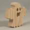 Wood Halloween Ghost Cutout Handmade Freestanding Unpainted Ready to Paint use as Halloween Decor or Toys Snazzy Spooks Collection
