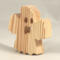 Wood Halloween Ghost Cutout Handmade Freestanding Unpainted Ready to Paint use as Halloween Decor or Toys Snazzy Spooks Collection