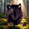 Wolf Suncatcher by Robin C. Hary- shown in Black