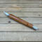 Wood handled craft knife