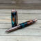 antique copper and turquoise rollerball pen